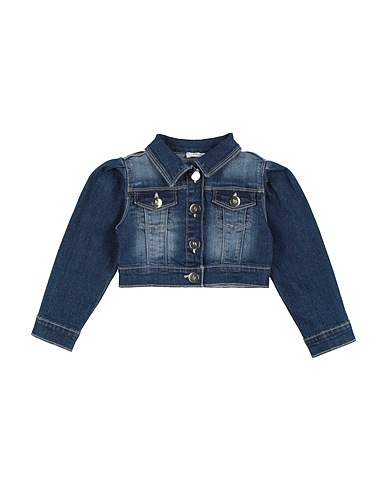 LIU •JO Denim jacket Blue 98% Cotton, 2% Elastane