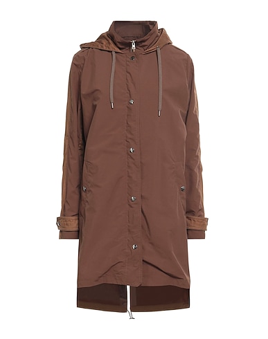 HERNO Full-length jacket Brown 100% Cotton