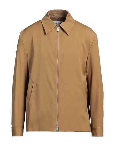 LANVIN Jacket 100% Wool, Buffalo Horn, Rubber