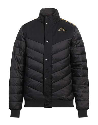 KAPPA Shell  jacket Black 100% Polyamide, Polyester