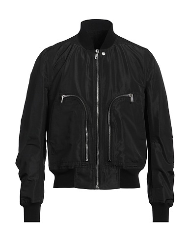 RICK OWENS Bomber Black 100% Polyester