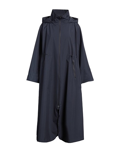 HERNO Full-length jacket Navy 100% Polyester, PTFE - Polytetrafluoroethylene