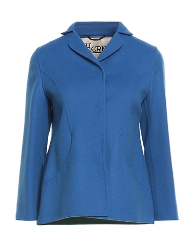 HERNO Jacket Pastel blue 100% Virgin Wool