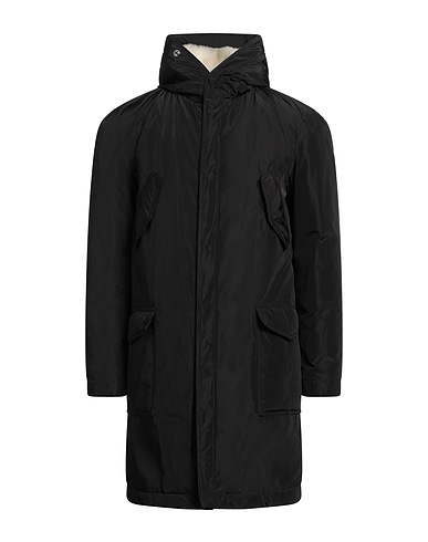 GREY DANIELE ALESSANDRINI Cappotto Nero 100% Poliestere