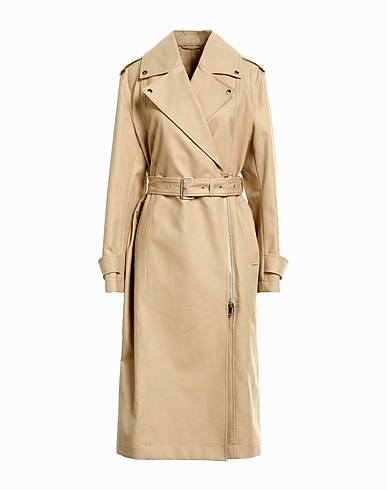 TOTEME Double breasted pea coat Beige 100% Organic cotton