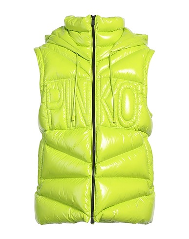 PINKO Smanicati Verde lime 100% Poliammide, Spalmato poliuretano