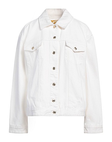 MICHAEL MICHAEL KORS Denim jacket White 100% Cotton
