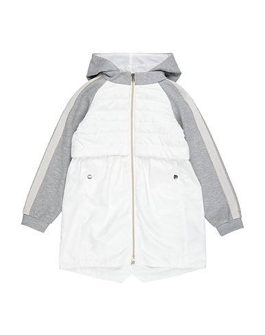 HERNO Soprabito Bianco 100% Poliestere, Cotone
