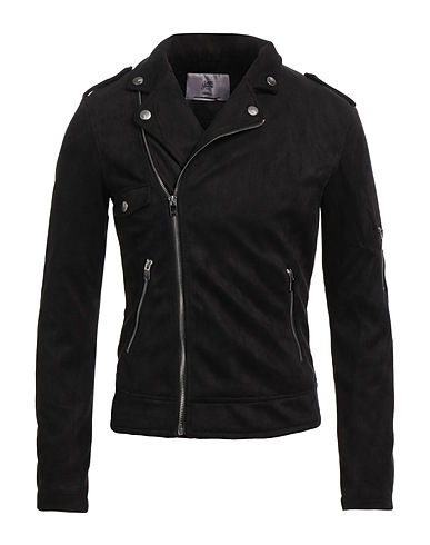 SIXTH JUNE Biker jacket Black 100% Polyester