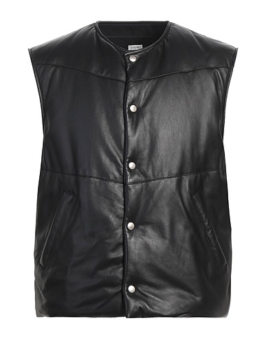 COVERT Gilet Black 100% Leather