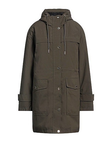 MICHAEL MICHAEL KORS Coat Military green 100% Polyester