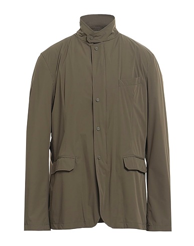 HERNO Jacket Military green 77% Polyamide, 23% Elastane, Polyurethane coated