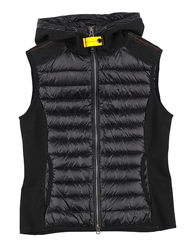 PARAJUMPERS Smanicati Nero 100% Poliammide, Poliestere, Cotone, Elastan