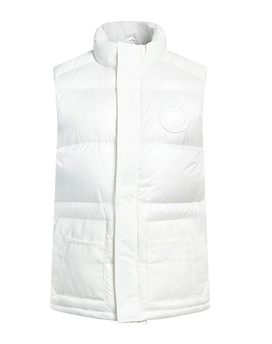 CANADA GOOSE Gilet White 100% Polyamide, Polyester, Cotton