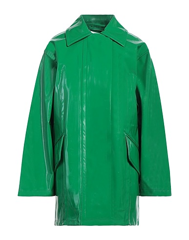 STAND STUDIO Full-length jacket Green 50% Polyurethane, 50% Polyester
