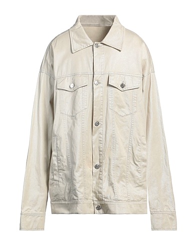 MM6 MAISON MARGIELA 캐주얼 자켓 베이지 97% 코튼, 3% 엘라스테인