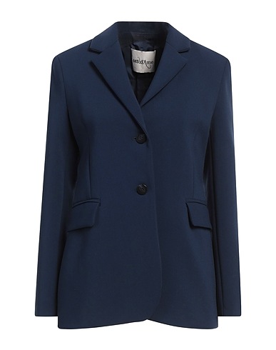 OTTOD'AME Giacca Blu navy 63% Poliestere, 32% Viscosa, 5% Elastan