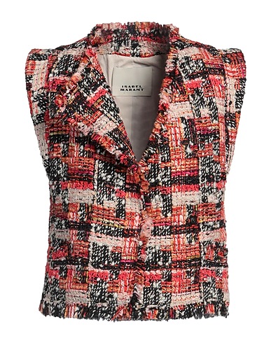 ISABEL MARANT Weste Rot 31% Wolle, 26% Andere Fasern, 17% Acryl, 14% Polyester, 12% Baumwolle