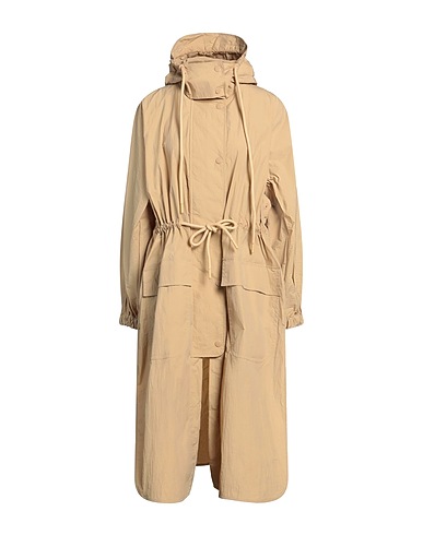 MONCLER Full-length jacket Sand 100% Polyamide