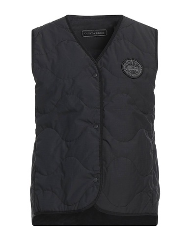 CANADA GOOSE Weste Schwarz 57% Baumwolle, 43% Polyamid