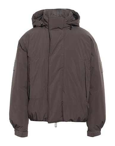 EMPORIO ARMANI Shell  jacket Taupe 100% Polyamide, Polyester