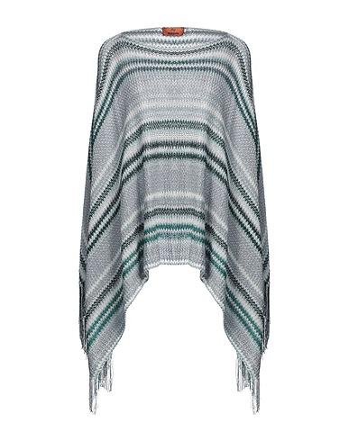 MISSONI Cloak Sky blue 76% Viscose, 24% Polyester