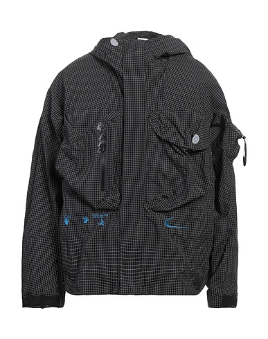 NIKE Giubbotto X OFF-WHITE™ Nero 92% Nylon, 8% Polietilene