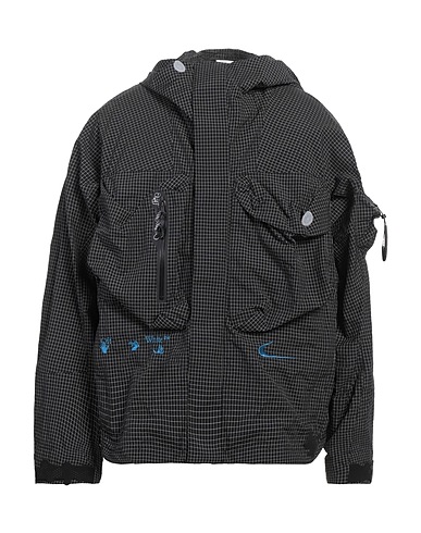 NIKE Windbreakers and softshell jackets X OFF-WHITE™ 92% Nylon, 8% Polyethylene