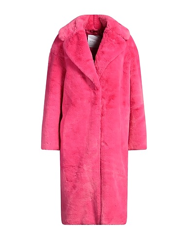 GAëLLE Paris Teddy Coat Fucsia 100% Poliestere