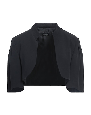 DIANA GALLESI Jacke Schwarz 61% Acetat, 39% Viskose