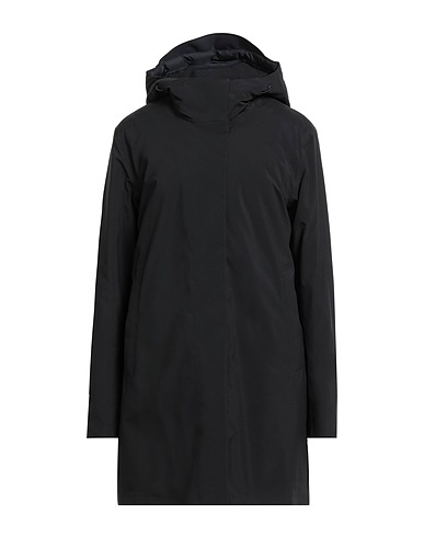 K-WAY Mantel Schwarz 76% Polyester, 24% Thermoplastisches Polyurethan