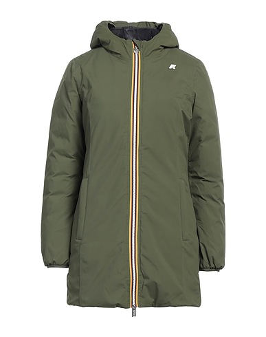 K-WAY Shell jacket Military green 100% Polyester