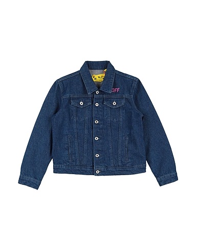 OFF-WHITE™ KIDS Denim jacket Blue 100% Cotton
