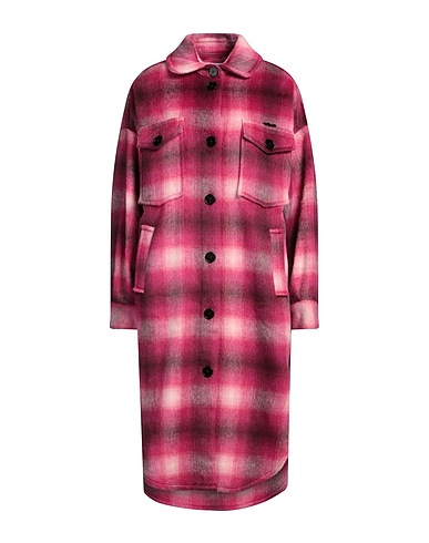 GAëLLE Paris Coat Fuchsia 40% Acrylic, 30% Polyester, 22% Wool, 5% Polyamide, 3% Other Fibres