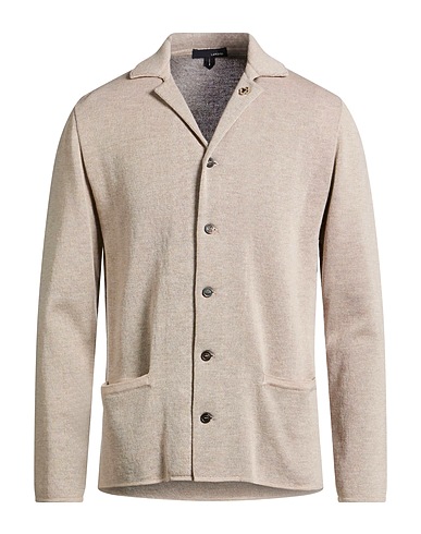 LARDINI Jacket Taupe 100% Wool