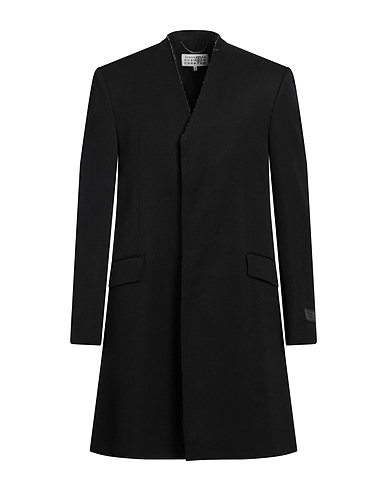 MM6 MAISON MARGIELA Full-length jacket Black 100% Virgin Wool