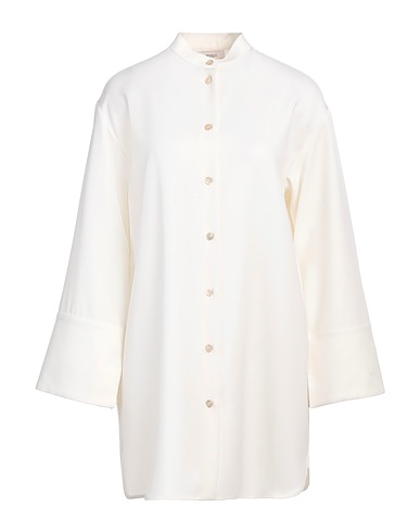AGNONA Solid color shirts & blouses Ivory 100% Wool