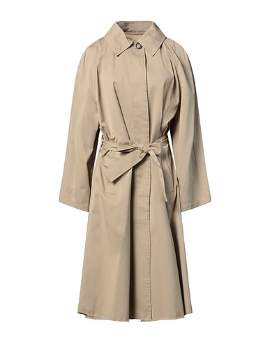 MM6 MAISON MARGIELA Full-length jacket Sand 100% Cotton
