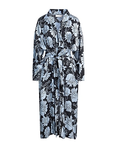 BEATRICE .B Full-length jacket Sky blue 100% Viscose