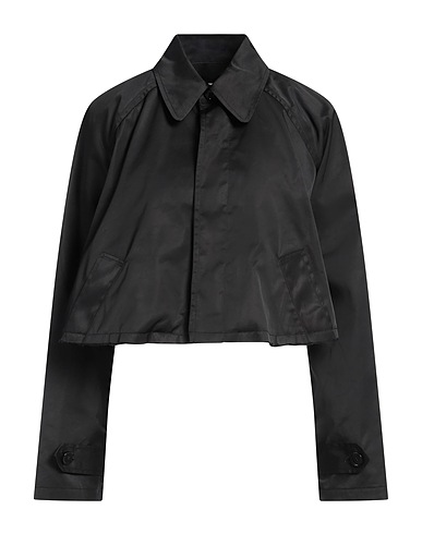 MM6 MAISON MARGIELA Jacket Black 66% Polyester, 34% Cotton