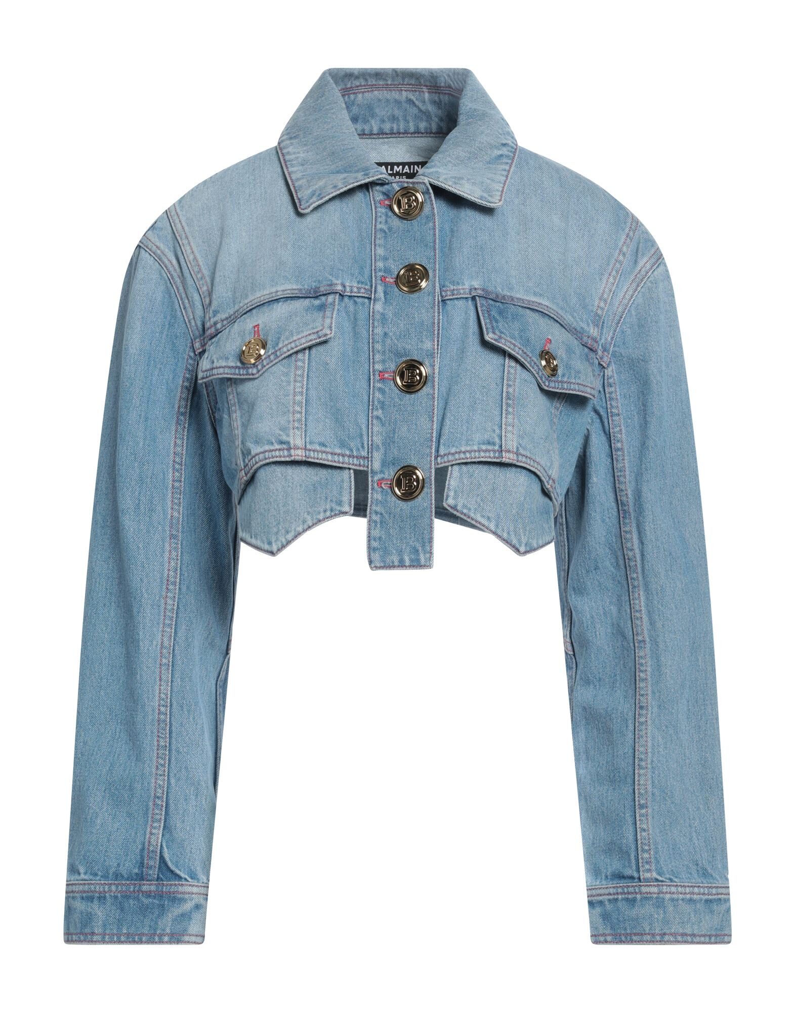 BALMAIN - Denim outerwear