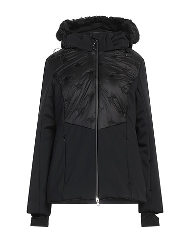 EA7 Jacket Black 82% Polyamide, 18% Elastane, Polyester, Modacrylic