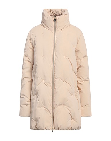 EA7 Steppjacke Elfenbein 100% Polyester, Polyurethan