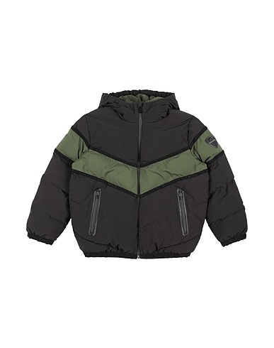EA7 Steppjacke Schwarz 92% Polyester, 8% Elastan, Polyamid