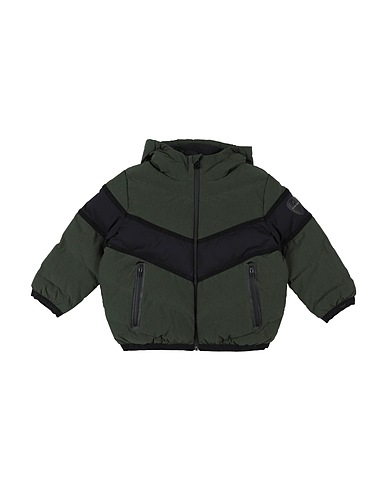 EA7 Shell jacket VERDE MILITARE 92% Polyester, 8% Elastane, Polyamide