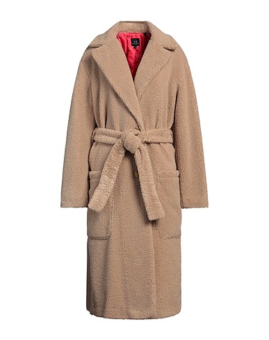ARMANI EXCHANGE Teddy Coat Sabbia 100% Poliestere