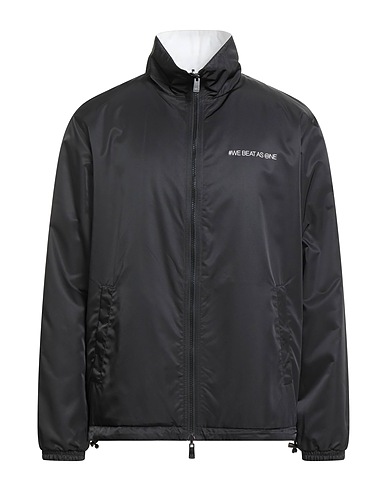 ARMANI EXCHANGE Jacket Black 91% Polyester, 9% Elastane
