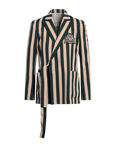 BALMAIN 자켓 89% 비스코스, 11% 폴리아미드, 코퍼, 유리, 브라스