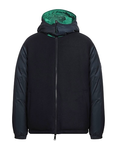 ARMANI EXCHANGE Jacket Midnight blue 100% Polyester, Polyamide, Acrylic, Viscose