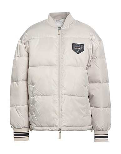 ARMANI EXCHANGE Shell jacket Cream 100% Polyester